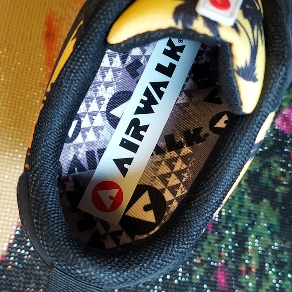 Boys Airwalk Huntington Sneaker Black Tie - Picture 13 of 14